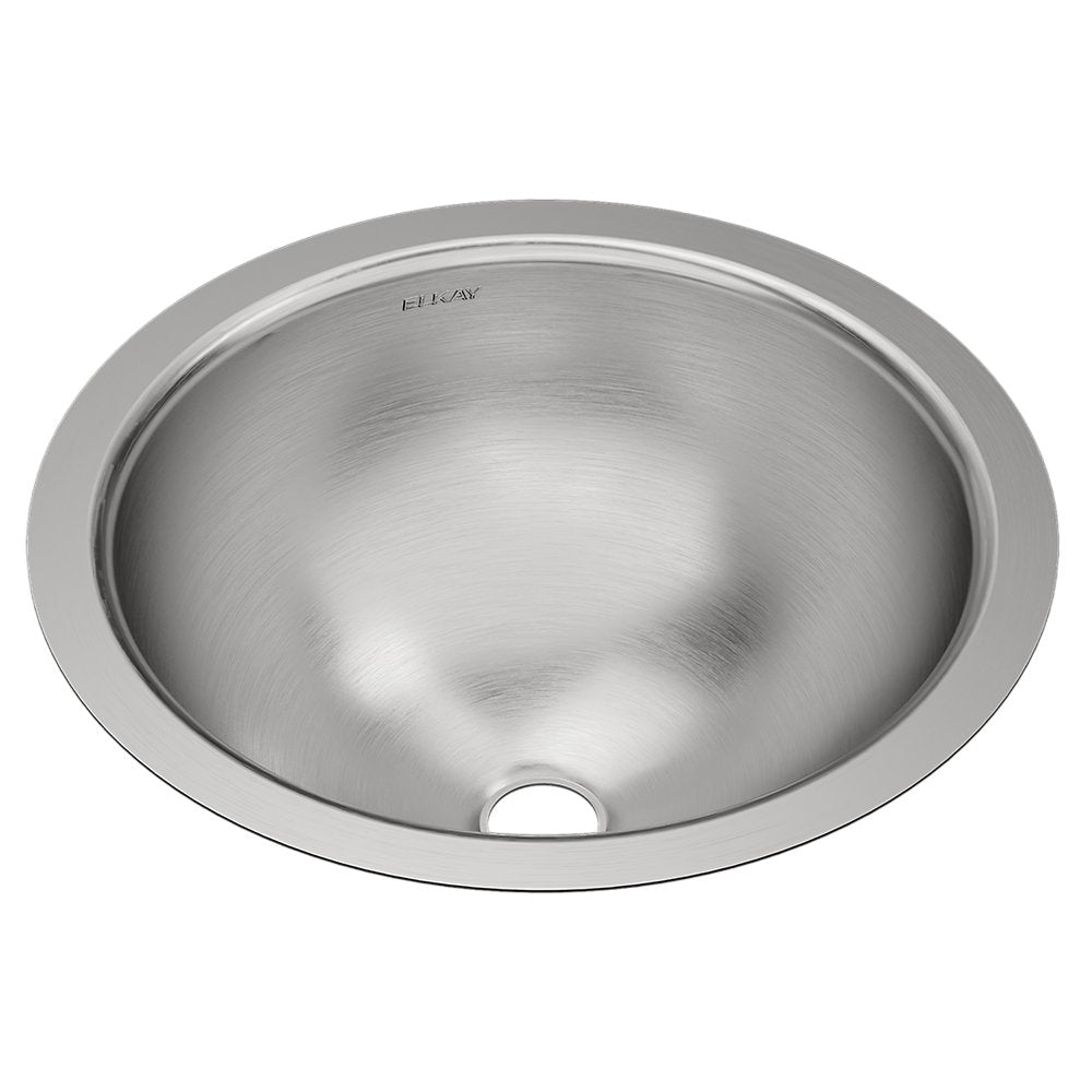 Elkay Asana 14-3/8" x 14-3/8" x 6" Stainless Steel Single Bowl Undermount Bathroom Sink