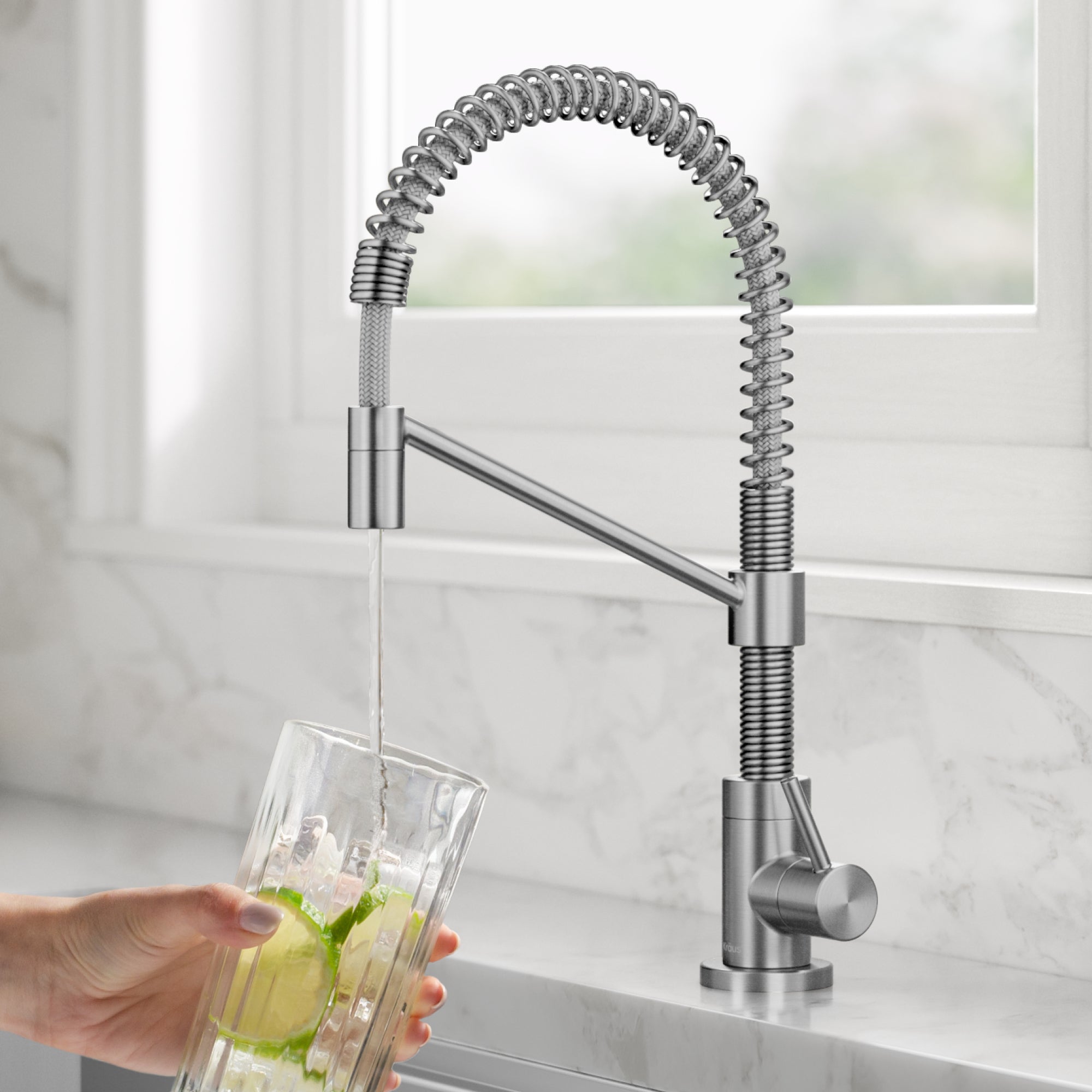 KRAUS Bolden Drinking Water Filter Faucet in Spot-Free Stainless