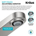 KRAUS Indy Widespread Bathroom Faucet in Chrome-DirectSinks