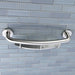 Meridian 18" Stainless Steel Grab Bar with Shelf in Brushed Nickel-DirectSinks
