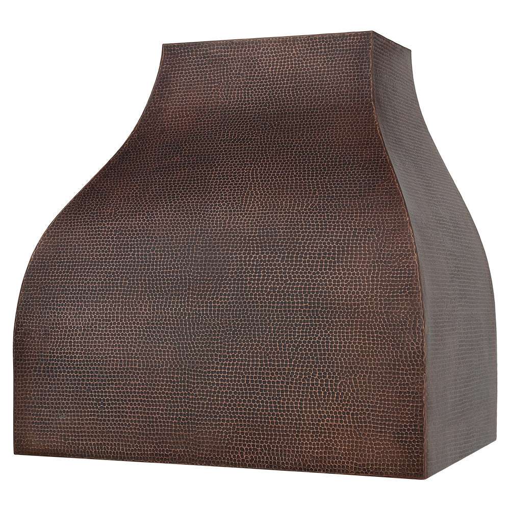 36" Copper Wall Mounted Range Hood with 735 CFM Blower-DirectSinks