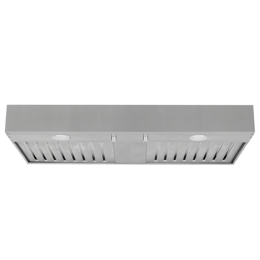 36" Box-Style Hammered Copper Range Hood with 1250CFM Blower-DirectSinks