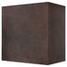 36" Box-Style Hammered Copper Range Hood with 1250CFM Blower-DirectSinks