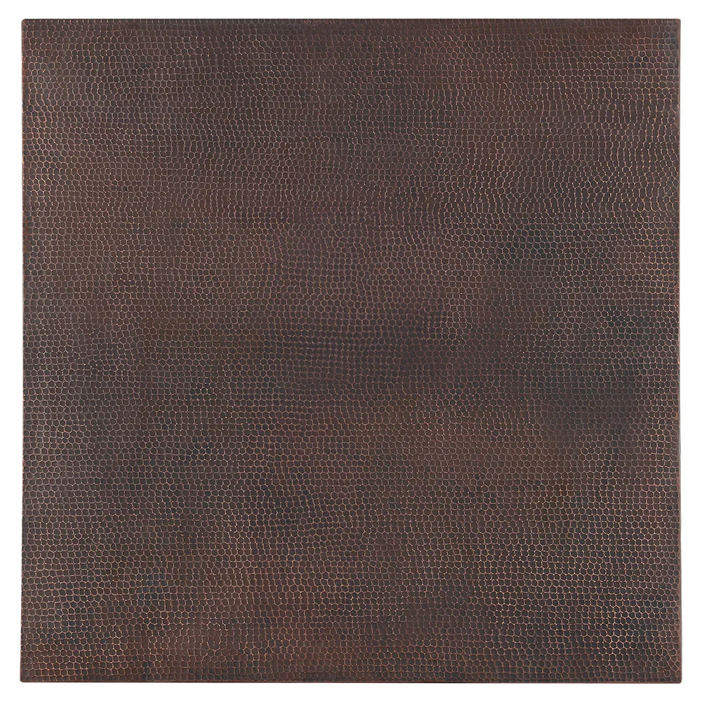 36" Box-Style Hammered Copper Range Hood with 1250CFM Blower-DirectSinks