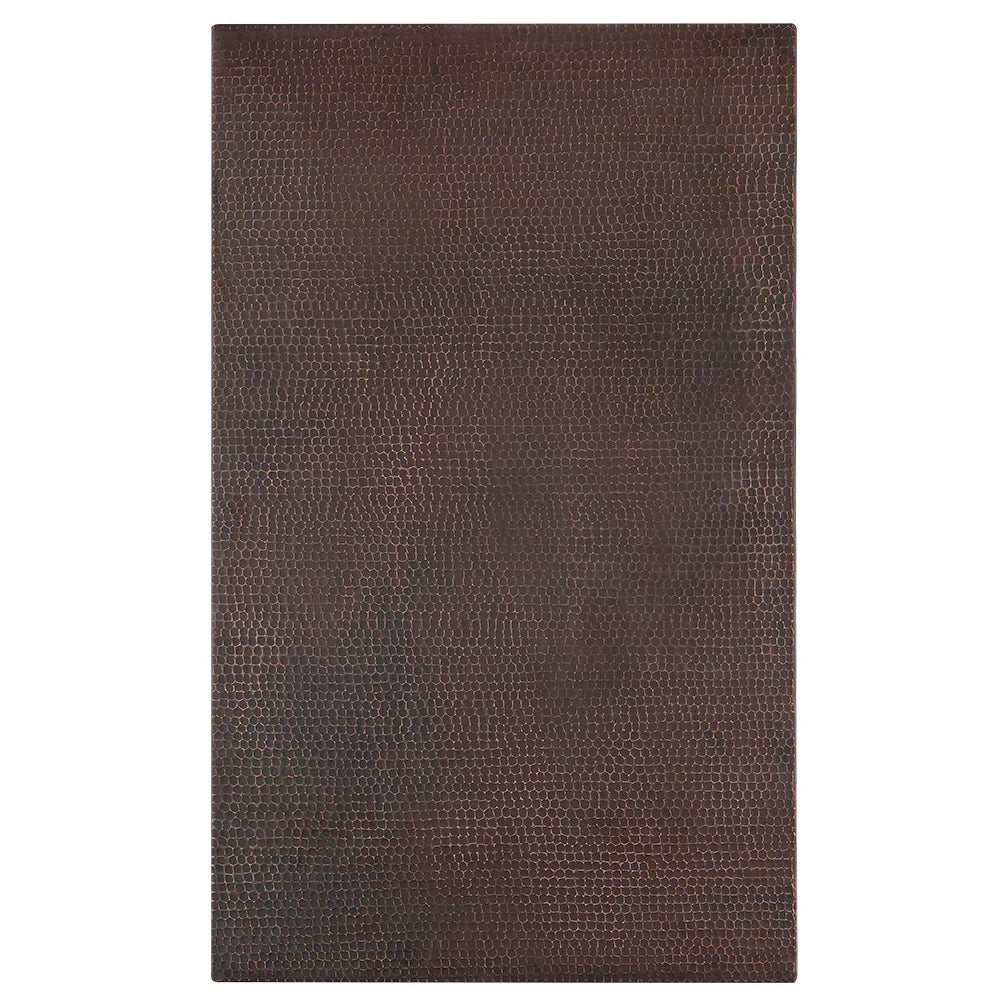 36" Box-Style Hammered Copper Range Hood with 1250CFM Blower-DirectSinks