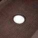 33" Hammered Copper Apron Front Single Basin Kitchen Sink in Glazed White-DirectSinks