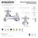 Kingston Brass Metropolitan Deck Mount 8" Widespread Bathroom Faucet-DirectSinks