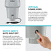WasteGuard 3/4 HP Continuous Feed Garbage Disposal with Ultra-Quiet Motor-DirectSinks