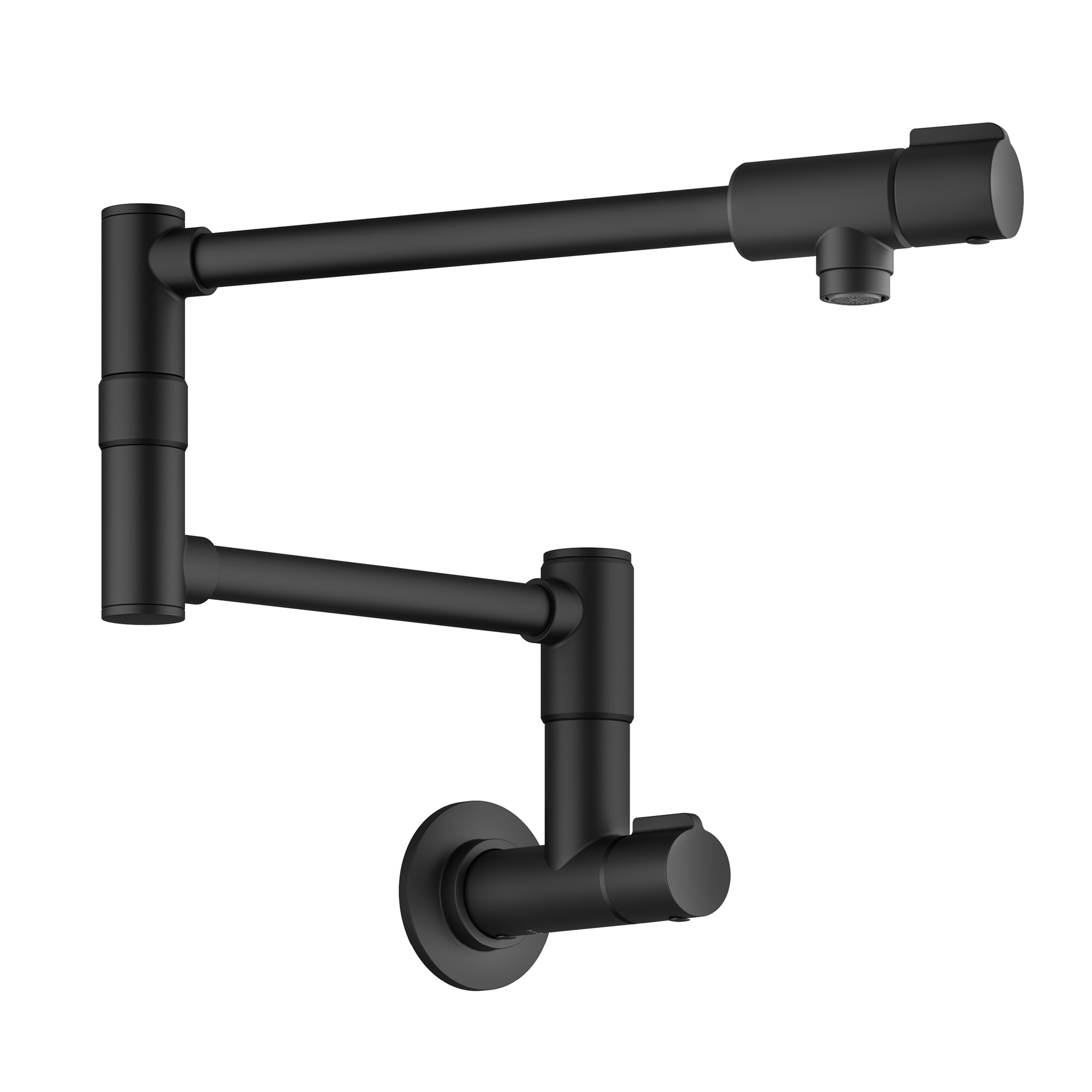 KRAUS Matte Black Wall Mounted Pot Filler