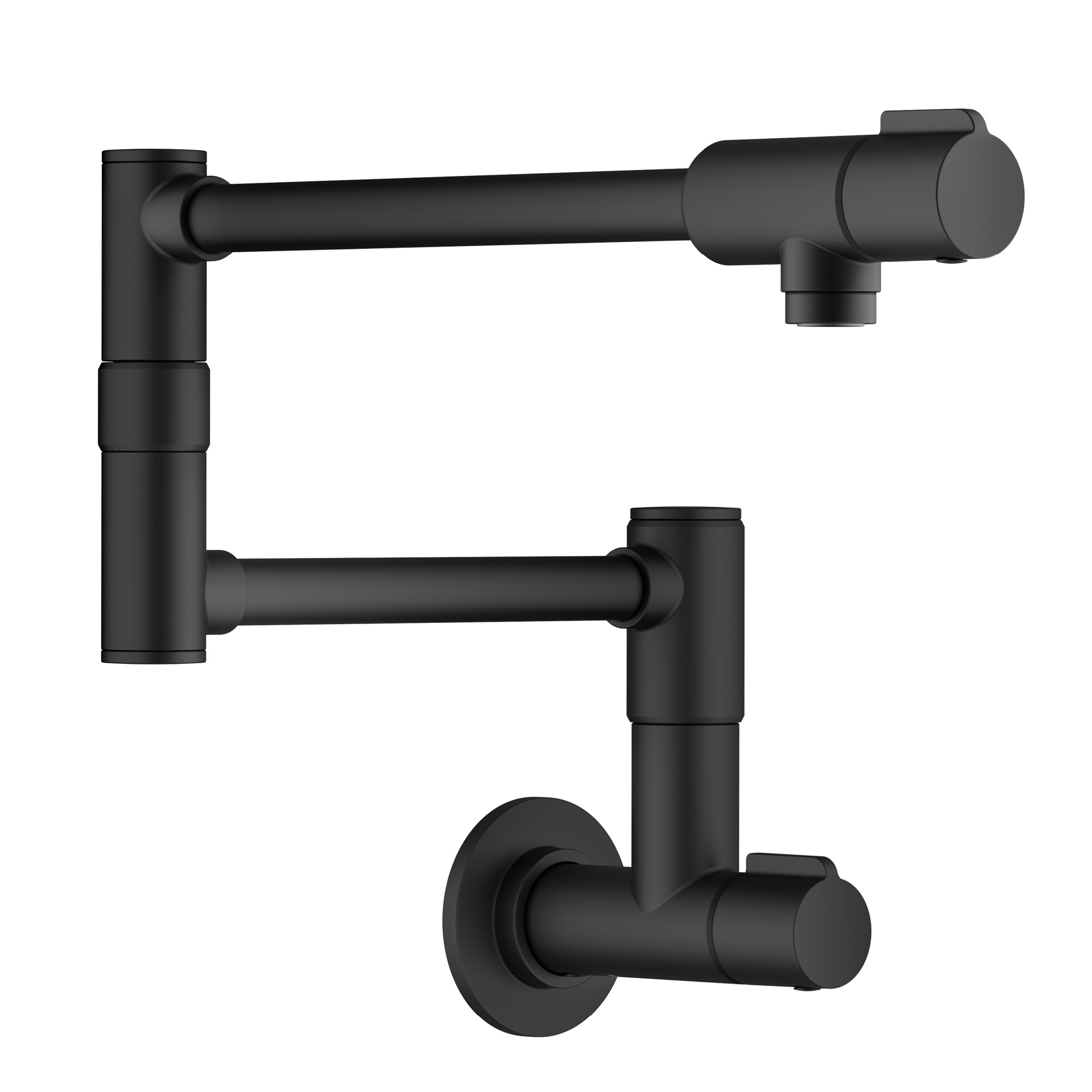 KRAUS Matte Black Wall Mounted Pot Filler