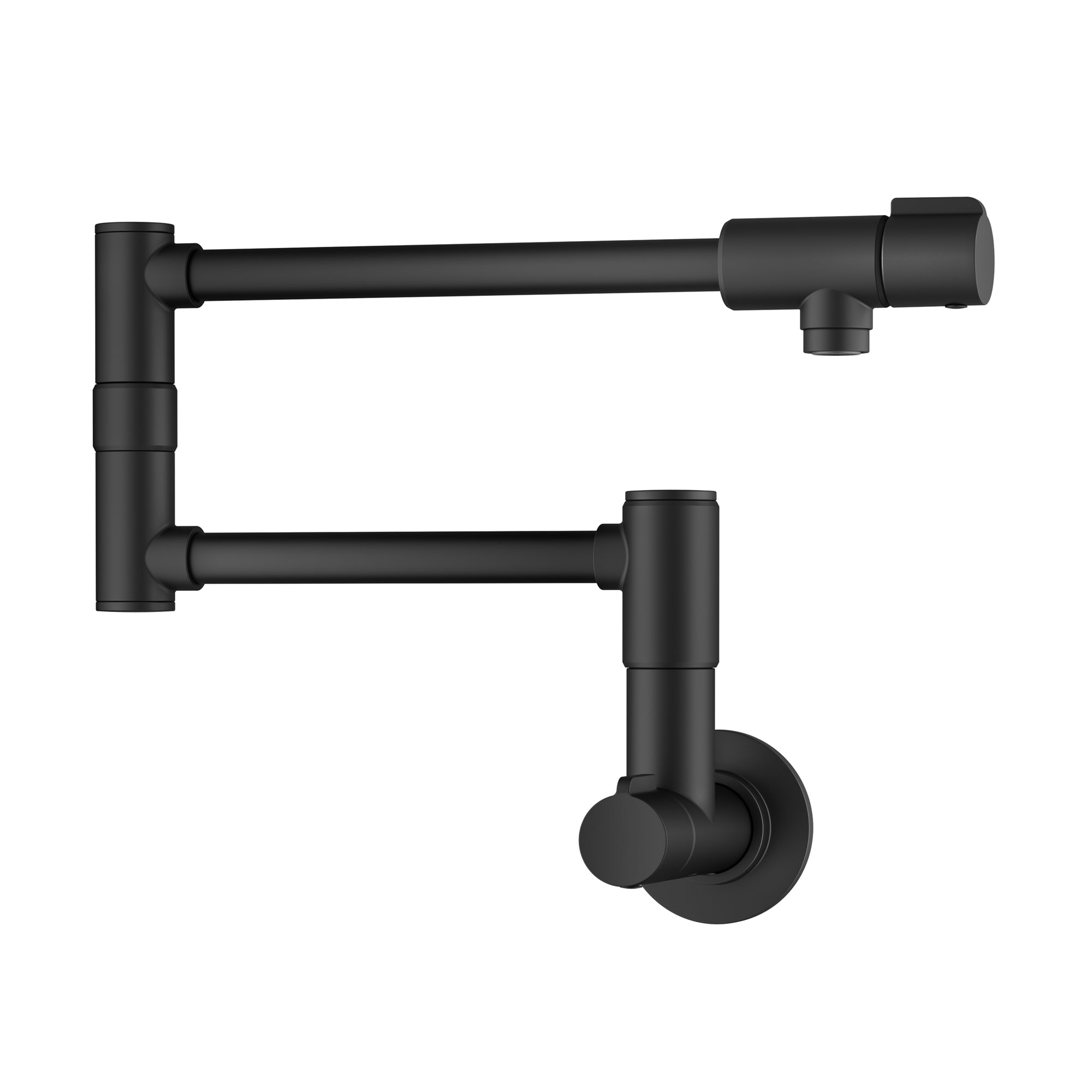 KRAUS Matte Black Wall Mounted Pot Filler