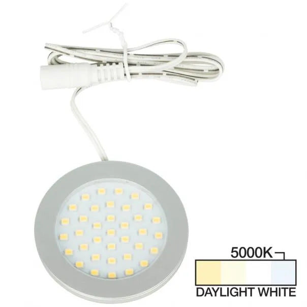 Ultra-Thin LED Puck Light for Cabinetry and Workspaces-DirectSinks