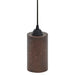 4" Copper Round Cylinder Pendant Light-DirectSinks