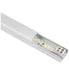 LED light bar with visible components on a white background
