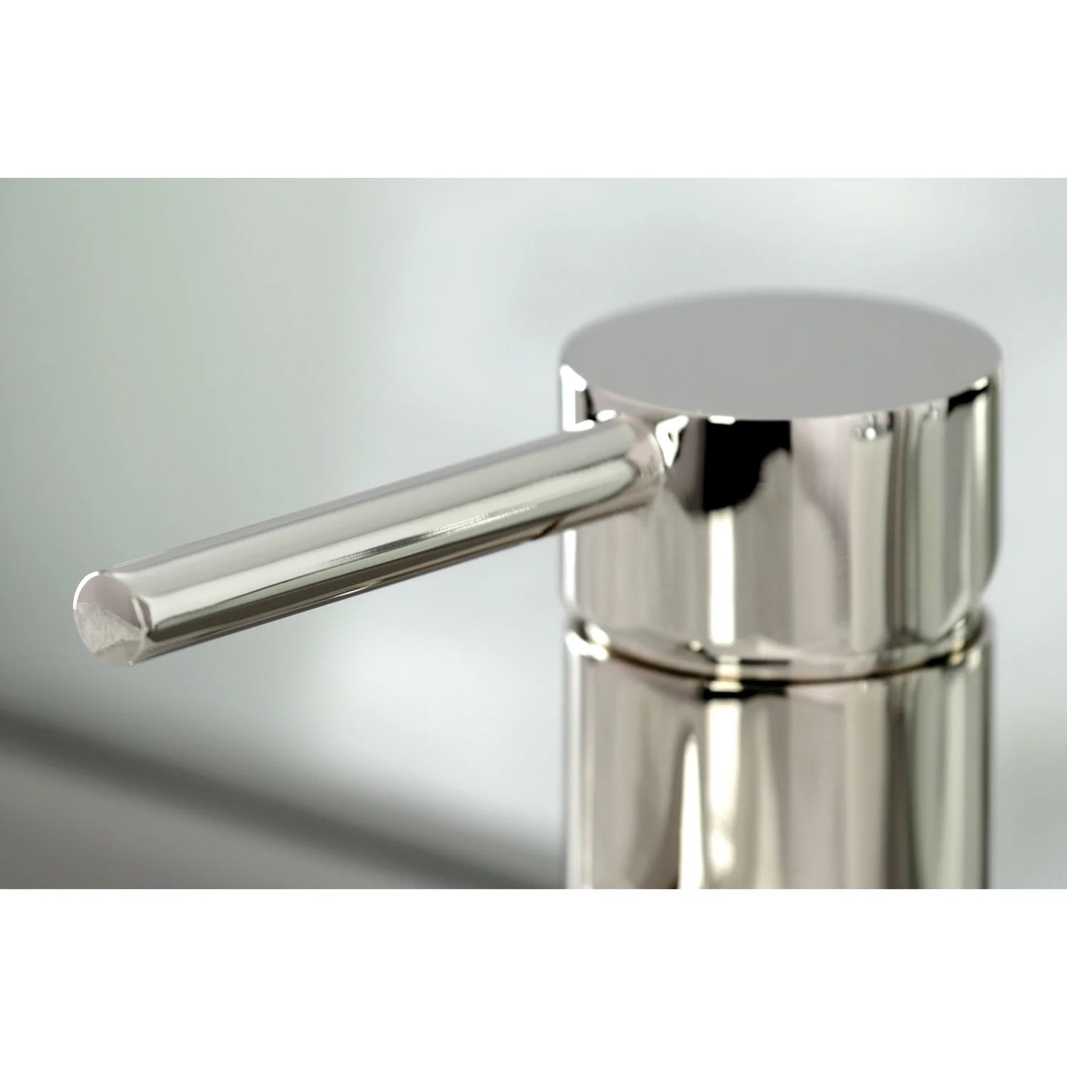 Kingston Brass Single-Handle Monoblock Bathroom Faucet - Polished Nickel