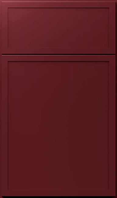 Fabuwood Large Sample Door in Cabernet Red