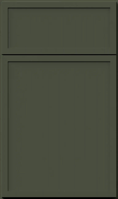 Fabuwood Large Sample Door in Hunter Green