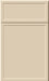 Fabuwood Large Sample Door in Macadamia Beige