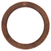 34" Hand Hammered Round Copper Mirror-DirectSinks
