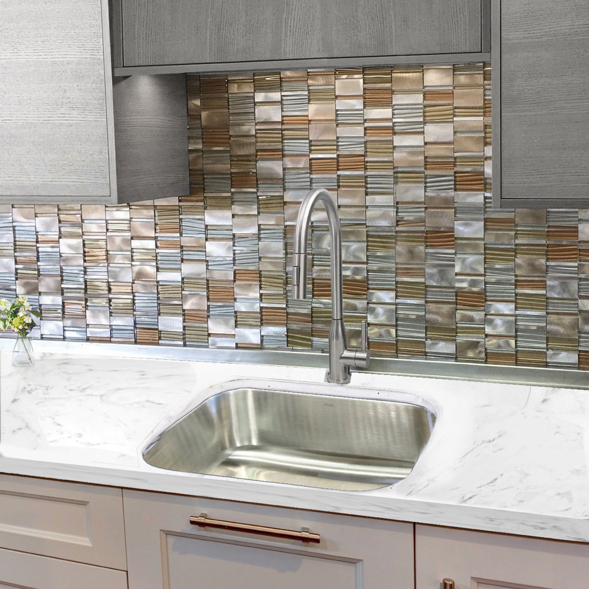 Nantucket Sinks NS09i-16 - 23" Small Rectangle Single Bowl Undermount Stainless Steel Kitchen Sink, 16 Gauge