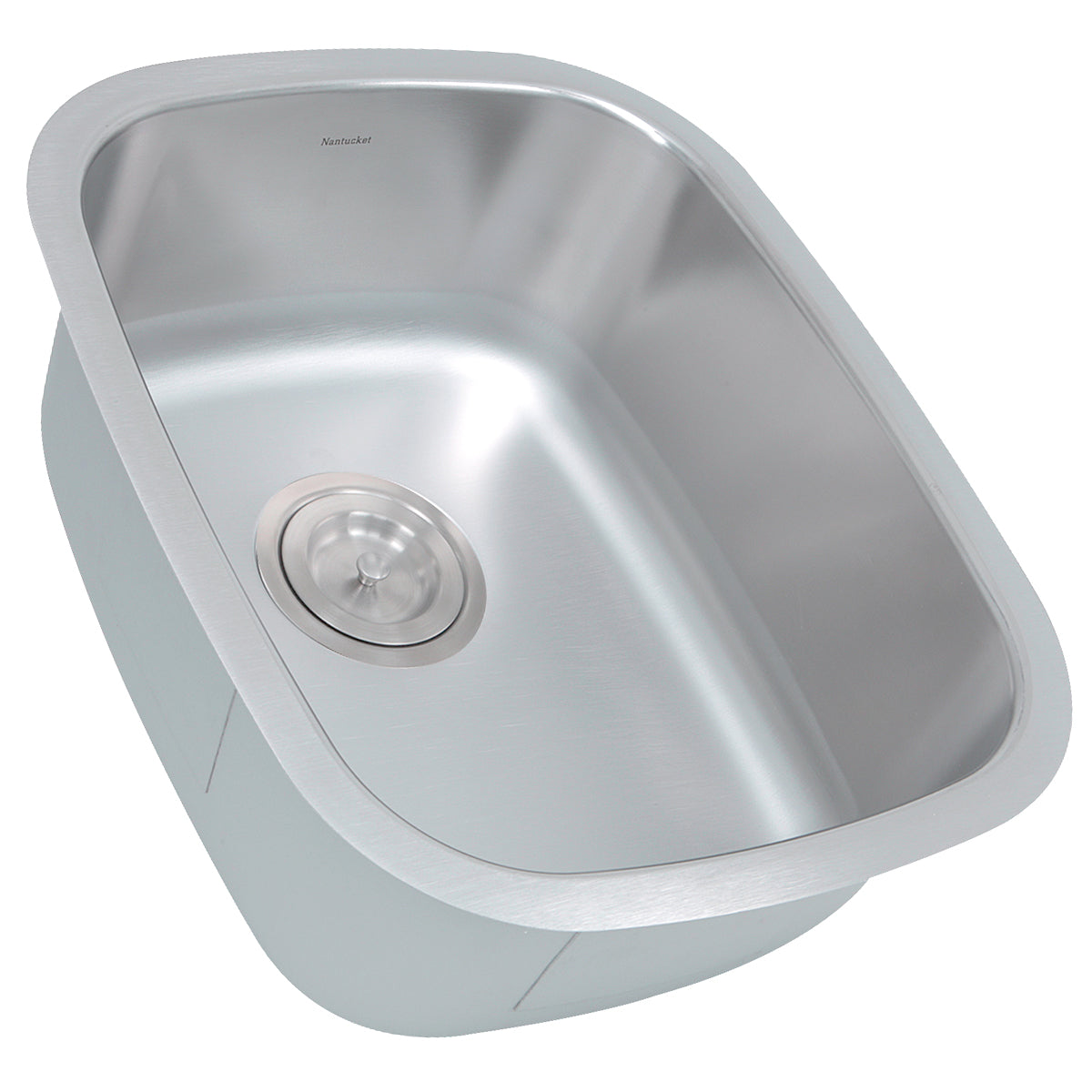 Nantucket Sinks NS20- Rectangle Undermount Stainless Steel Bar/Prep Sink, 18 Gauge