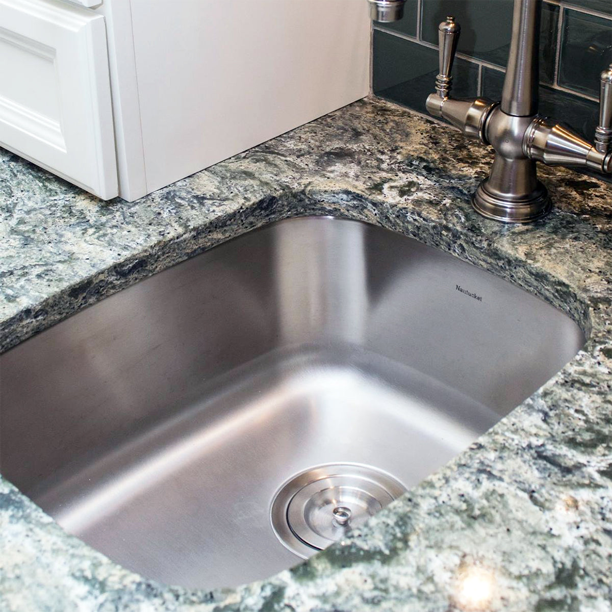 Nantucket Sinks NS20- Rectangle Undermount Stainless Steel Bar/Prep Sink, 18 Gauge