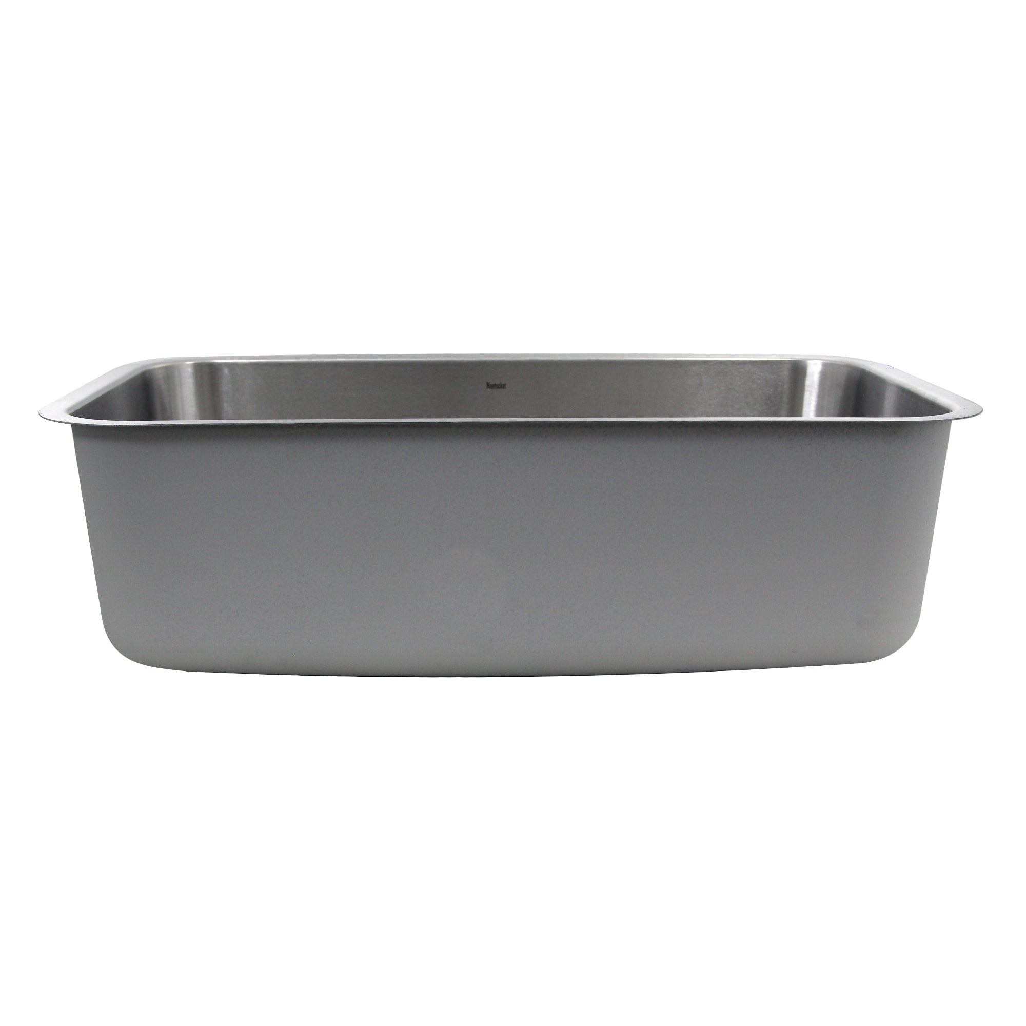 Nantucket Sinks NS3018-10-16 30" Large Rectangle Single Bowl Undermount Stainless Steel Kitchen Sink, 10" Deep