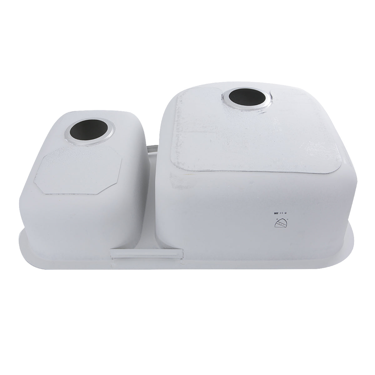 Nantucket Sinks NS3121-16 - 31.5" 70/30 Double Bowl Undermount Stainless Steel Kitchen Sink, 16 Gauge