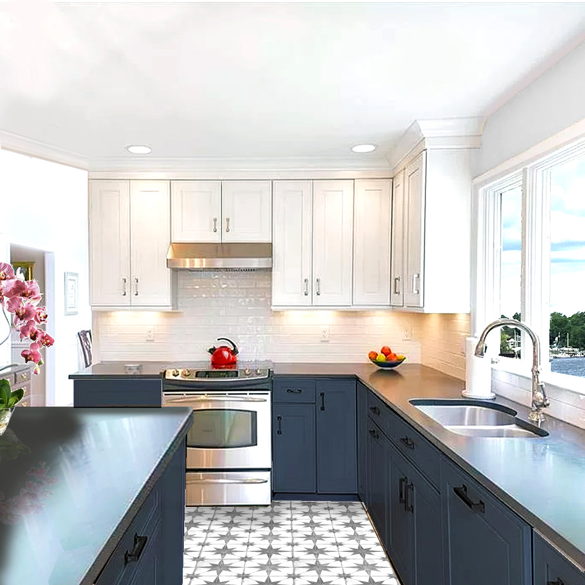 Nantucket Sinks NS3121-16 - 31.5" 70/30 Double Bowl Undermount Stainless Steel Kitchen Sink, 16 Gauge