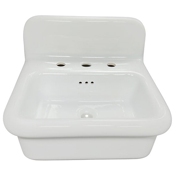 Nantucket Sinks 20" Fireclay Wallmounted Bathroom Sink