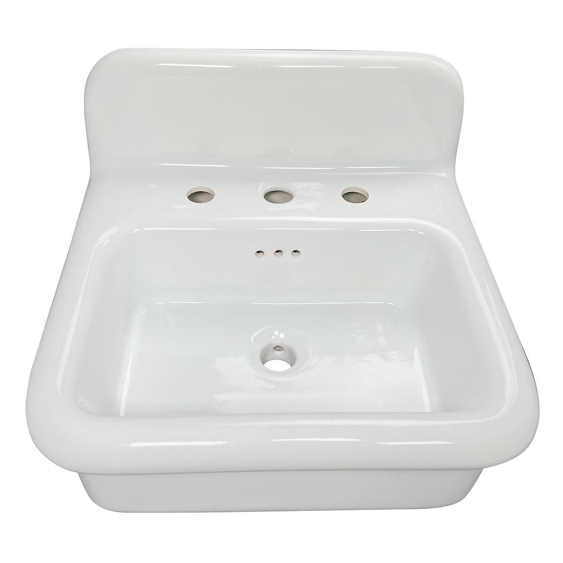 Nantucket Sinks 20" Fireclay Wallmounted Bathroom Sink