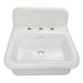 Nantucket Sinks 20" Fireclay Wallmounted Bathroom Sink