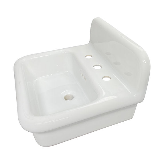 Nantucket Sinks 20" Fireclay Wallmounted Bathroom Sink