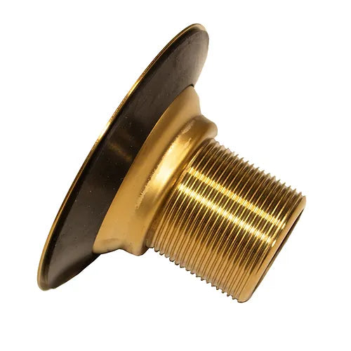 Nantucket Sinks 3-Inch Utility Sink Grid Drain | Brushed Satin Brass