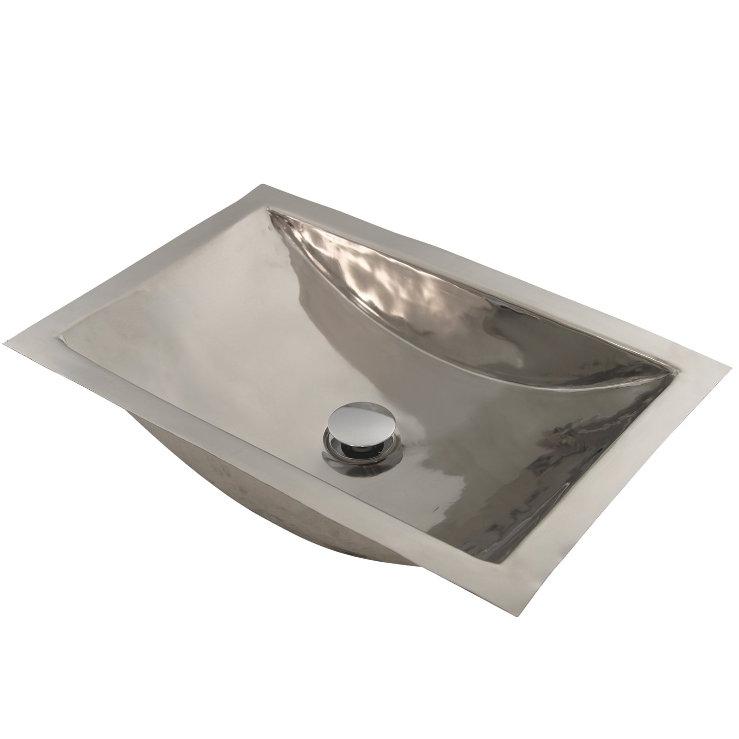 Nantucket Sinks Stainless Steel Rectangle Bathroom Sink