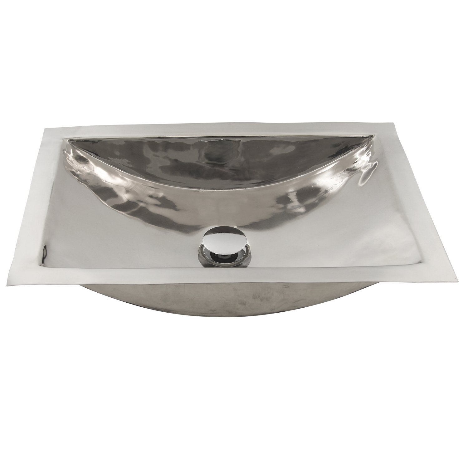 Nantucket Sinks Stainless Steel Rectangle Bathroom Sink