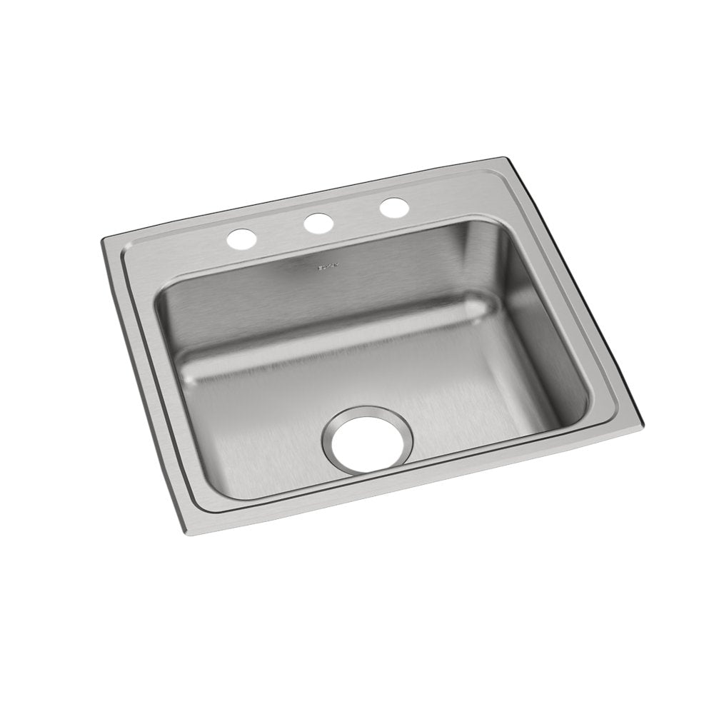 Elkay Celebrity Stainless Steel 22" x 19-1/2" x 7-1/8" Single Bowl Drop-in Sink