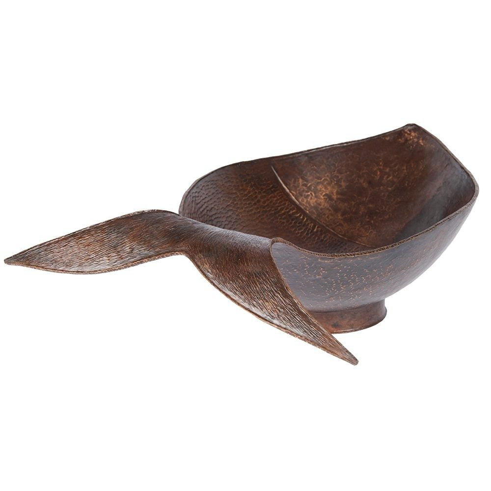 Premier Copper Products Fish Vessel Hammered Copper Sink