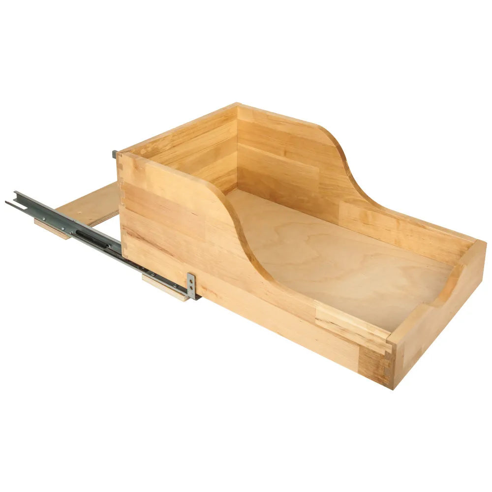 High Back Base Cabinet Rollout with Pre-attached Soft-Close Slides-DirectSinks