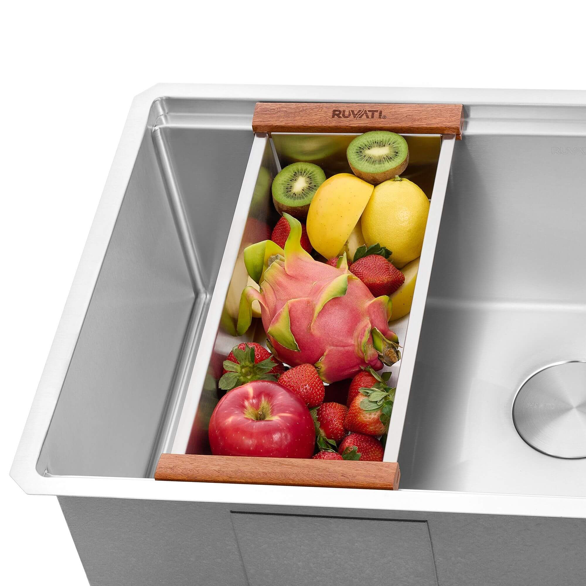 Ruvati Sink Colander for LedgeFit Workstation Sinks