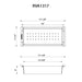 Ruvati Sink Colander for LedgeFit Workstation Sinks-DirectSinks