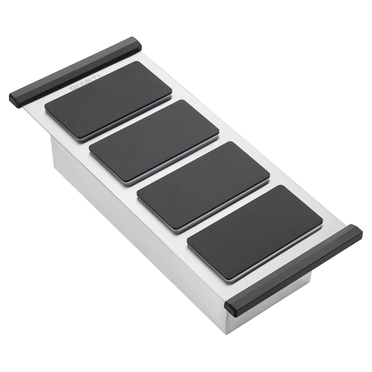 Ruvati LedgeFit Chilled Cocktail Condiment Tray with Lids