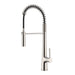 Ruvati Seneca Single Handle Pull Down Kitchen Faucet Spot Proof Stainless Steel Modern with Pre-Rinse Sprayer - RVF1232BN - View 2