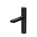 Ruvati Emilio Single Handle Diamond Pattern Knurled Bathroom Faucet Round in Gunmental Black PVD  - RVF5133BL - View 2