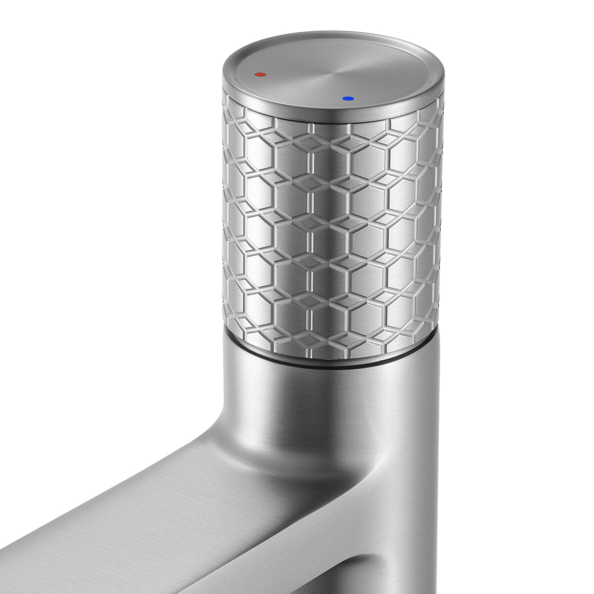 Ruvati Emilio Tall Vessel Single Handle Bathroom Faucet in Brushed Nickel