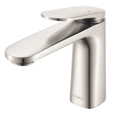 Ruvati Este Single Handle Modern Bathroom Vanity Faucet in Brushed Nickel Stainless - RVF5135BN - View 2