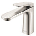 Ruvati Este Single Handle Modern Bathroom Vanity Faucet in Brushed Nickel Stainless - RVF5135BN - View 2