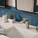Ruvati Este Single Handle Modern Bathroom Vanity Faucet in Brushed Nickel Stainless - RVF5135BN