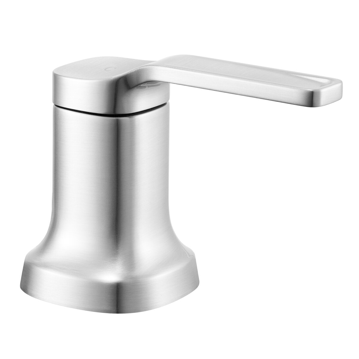 Ruvati Arti Two Handle Widespread Art Deco Victorian Luxury Bathroom Faucet in Brushed Nickel Stainless - RVF5233BN