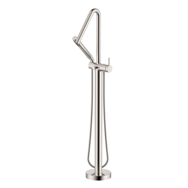 Ruvati Livia Single Handle Tall Floor Mounted Freestanding Tub Filler Faucet in Brushed Nickel Stainless - RVF5334BN - View 2